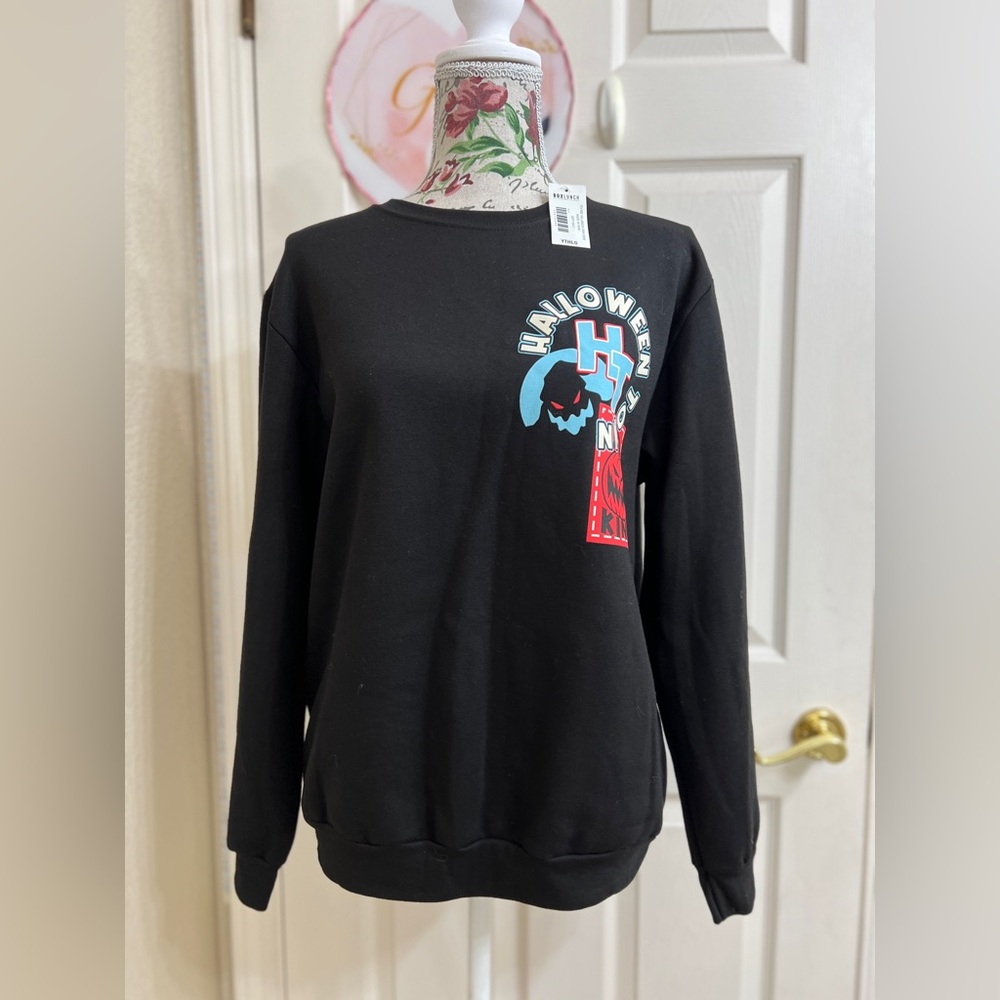 Disney The Nightmare Before Christmas Halloween Town Youth Crewneck